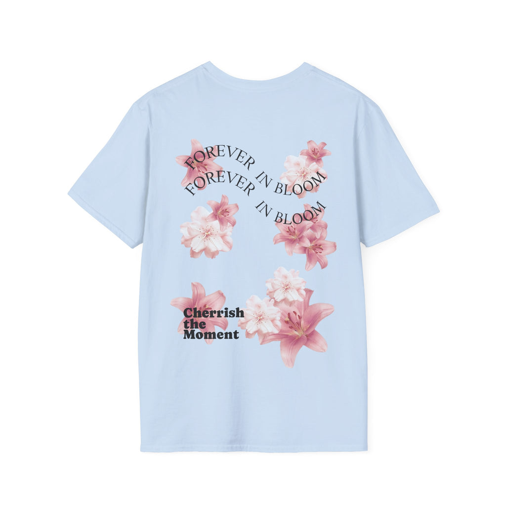 Forever in Bloom - Light Blue Women's T-Shirt (EU Shipping)