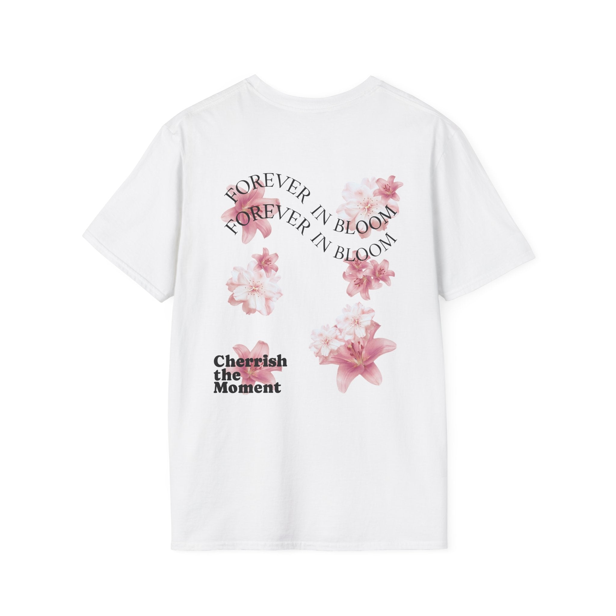Forever in Bloom - White Women's T-Shirt (EU Shipping)