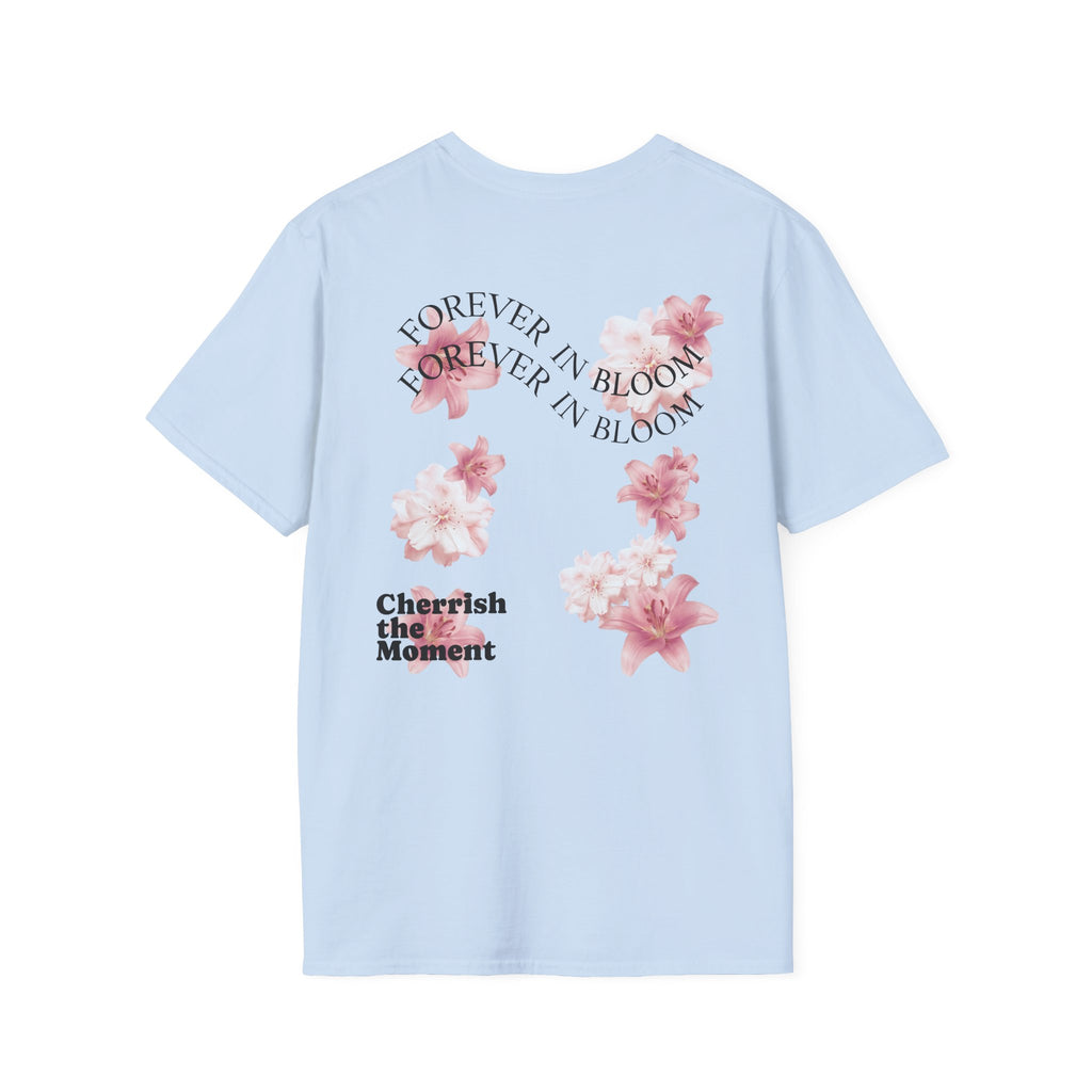 Forever in Bloom - Light Blue Women's T-Shirt